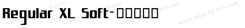 Regular XL Soft字体转换